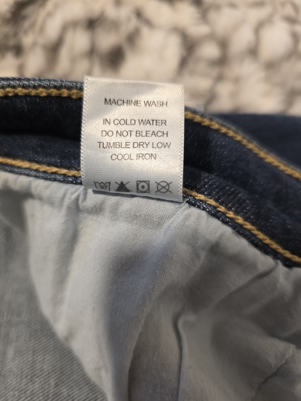 Judy Blue Dark Blue Distressed Skinny Jeans - Picture 5 of 5